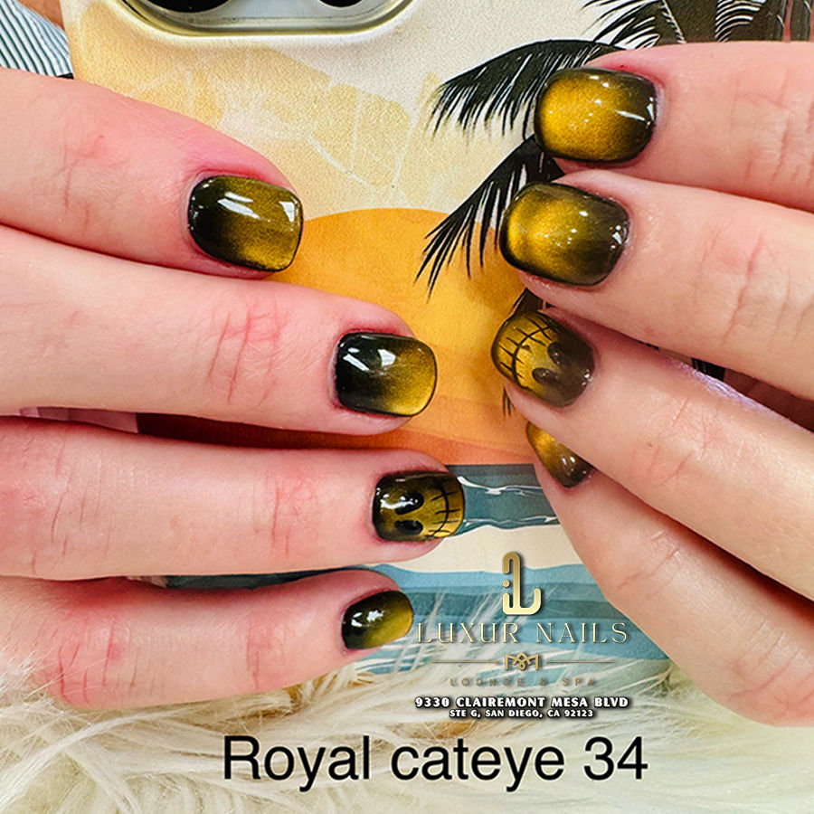 Fall Nails at Luxur Nails Lounge and Spa